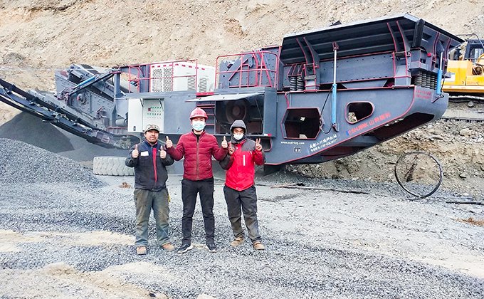 Kangding Semi-Mobile Crushing Plant