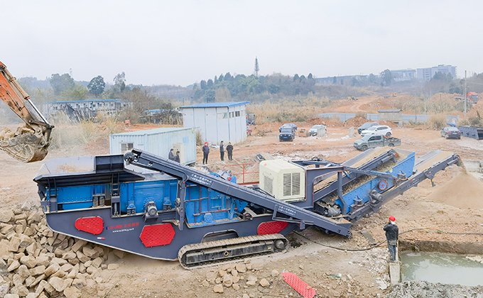 Crawler Mobile Crushing Plant